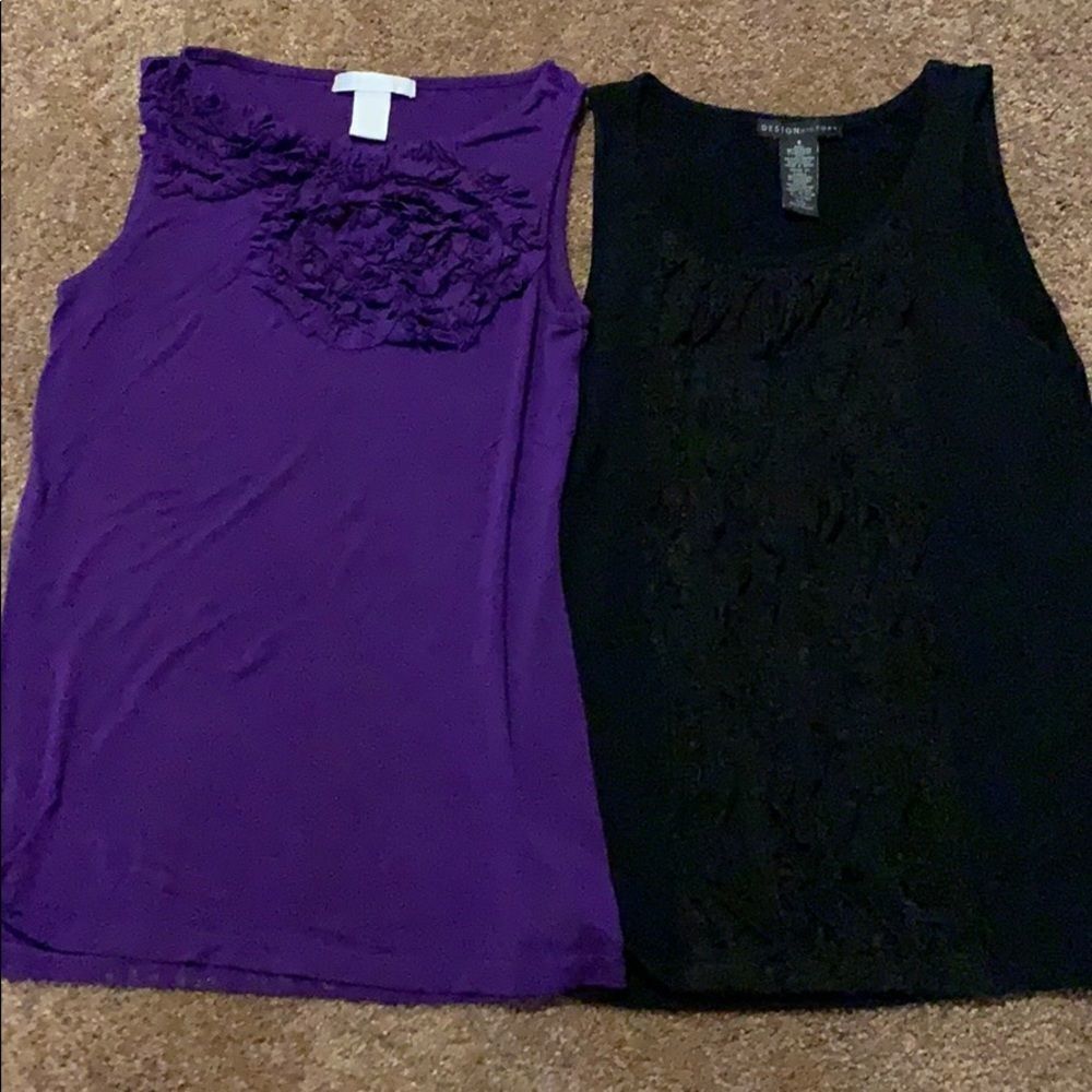 Bundle of two Design History tanks.